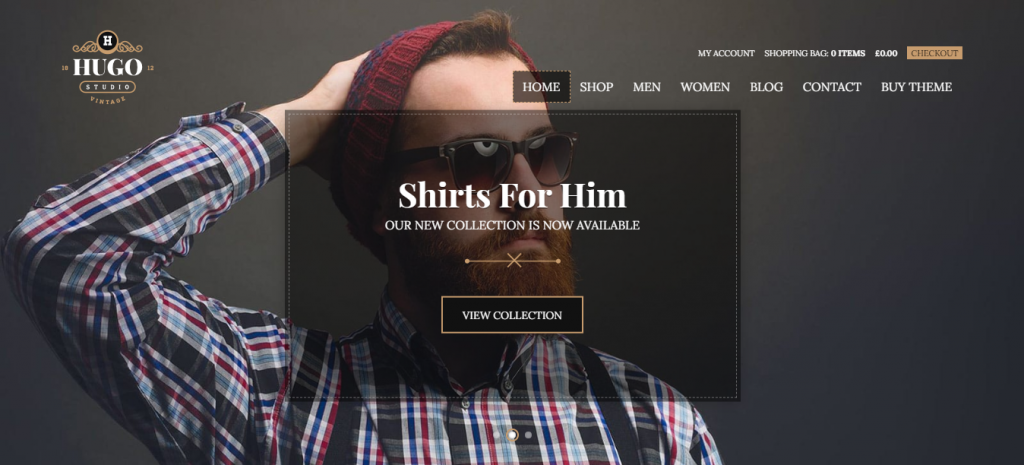 Hugo paid and free WooCommerce Themes