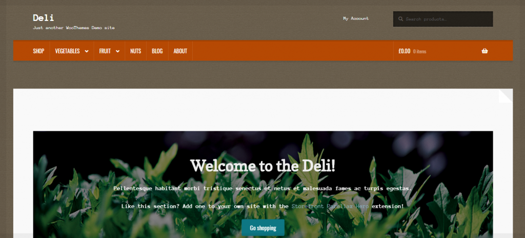 Deli Storefront Theme