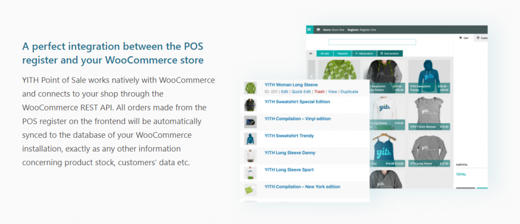 Yith point of sale plugin