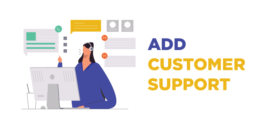  add customer support