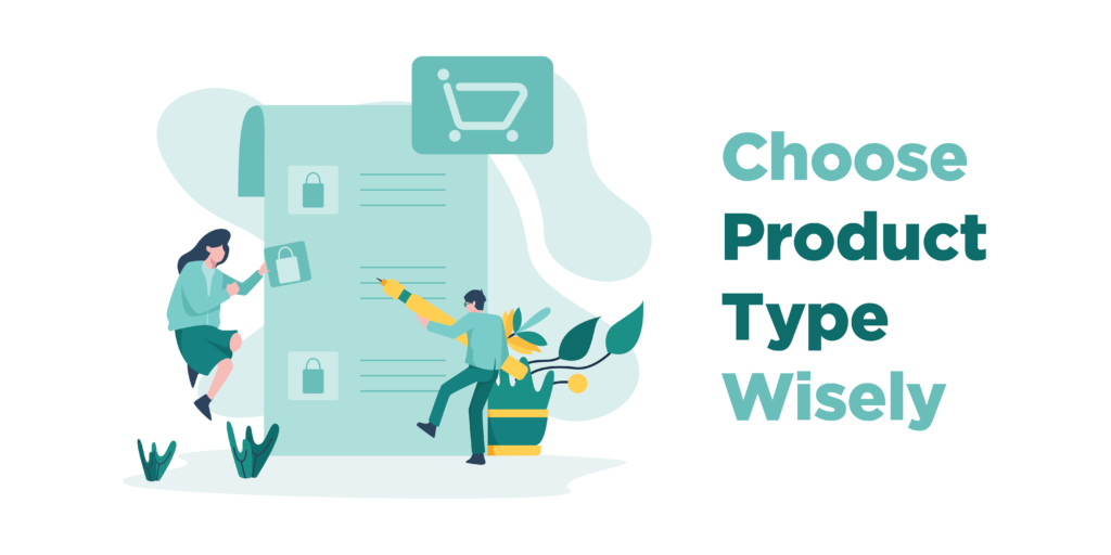 woocommerce custom digital downloads - choose product type