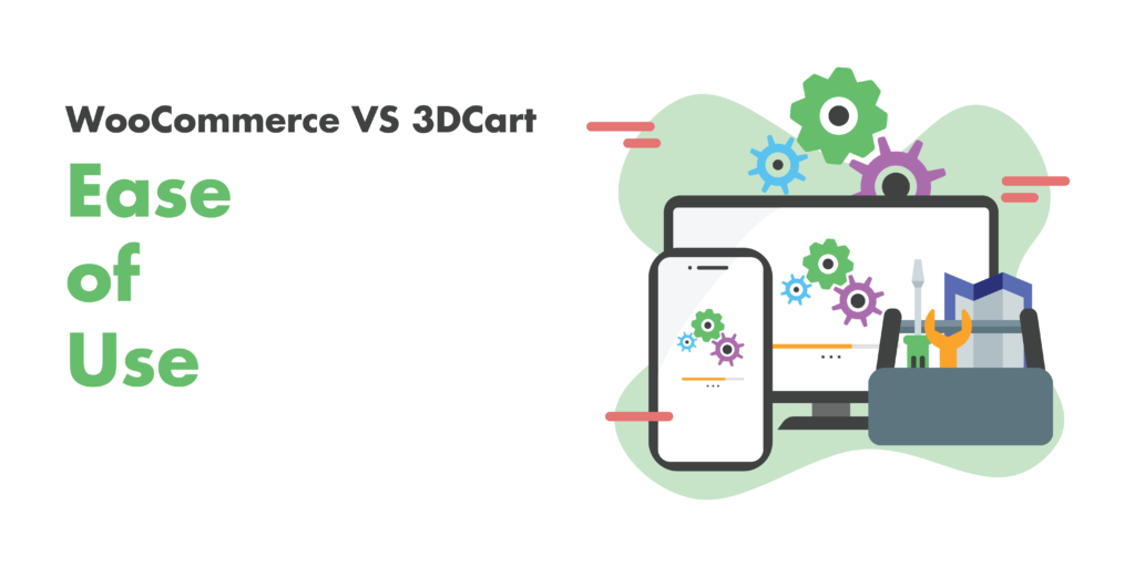 woocommerce or 3dcart : ease of use