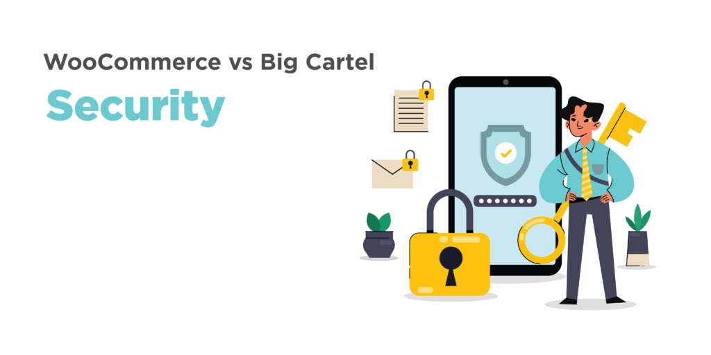 woocommerce or big cartel: security