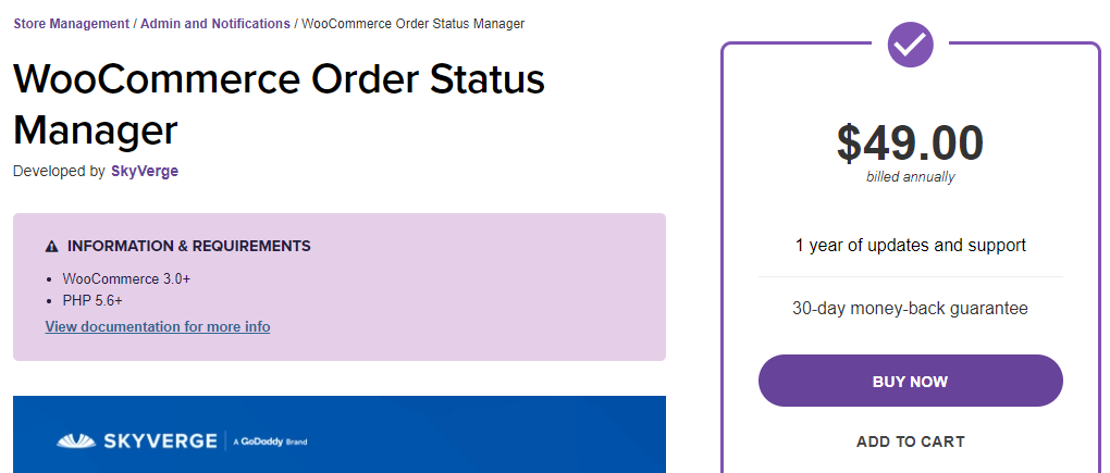 woocommerce order status manager plugin