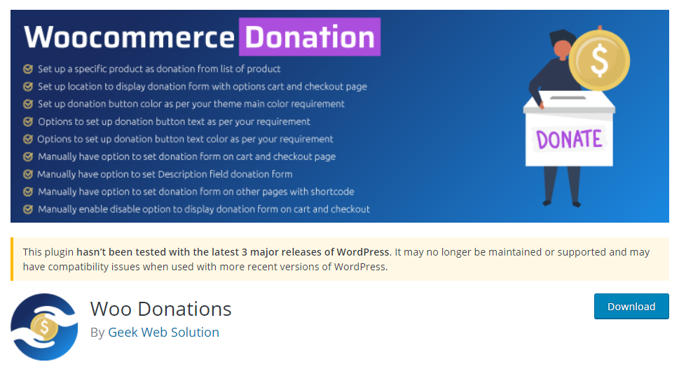 Woo Donations