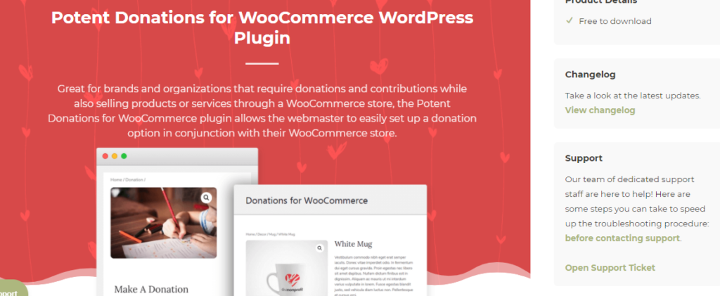 Potent Donations for WooCommerce