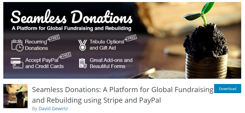 Seamless Donations plugin