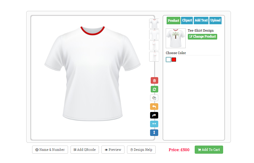 Online Product Designer
