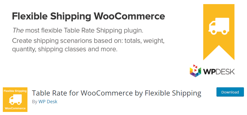 Table Rate for WooCommerce by Flexible Shipping