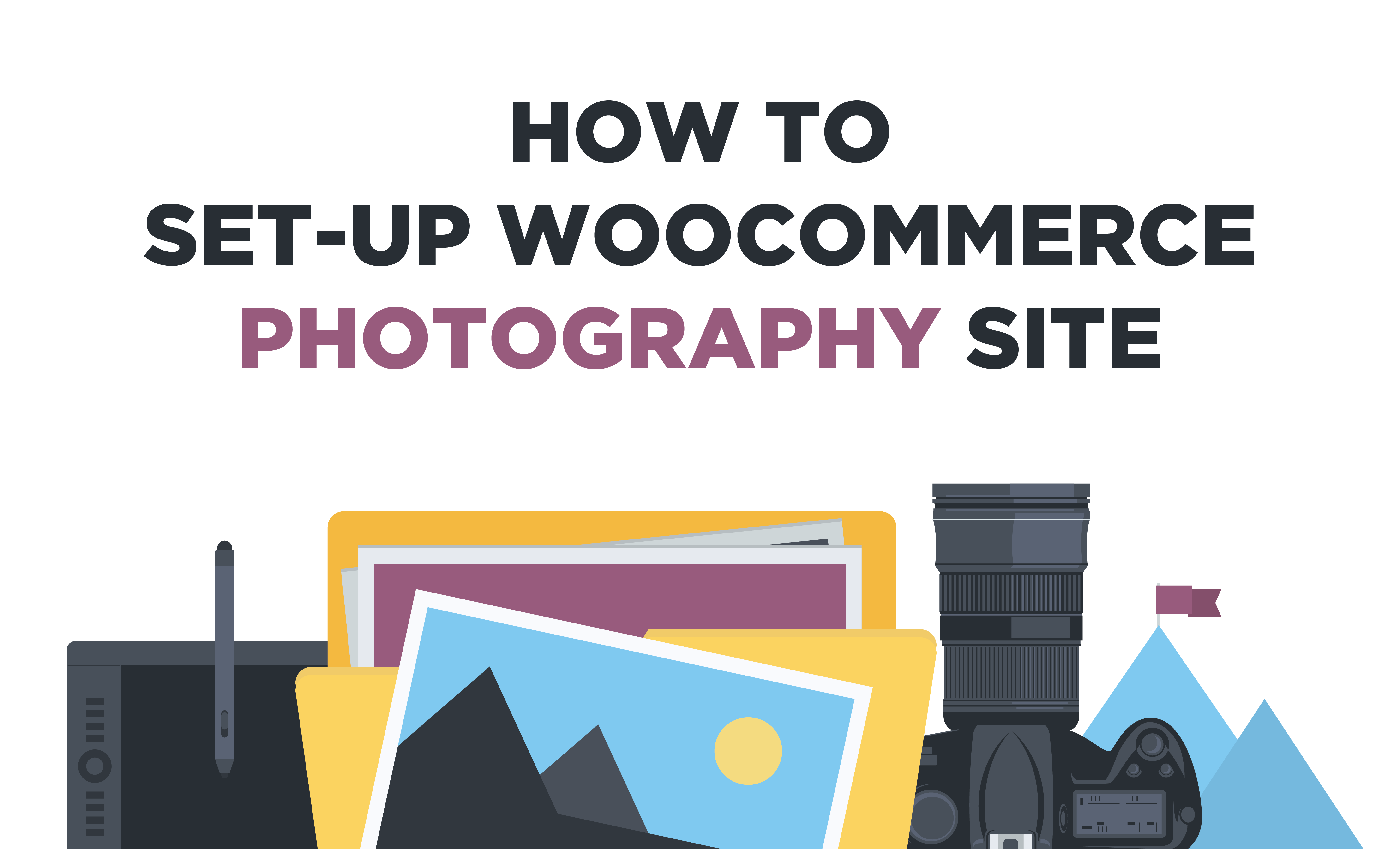 woocommerce photography store