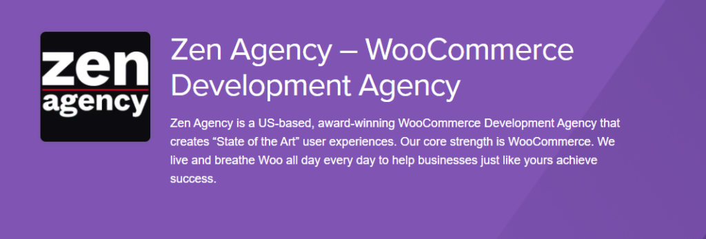 Zen WooCommerce Development Agency