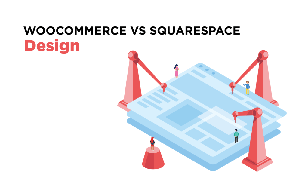 woocommerce vs squarespace: design