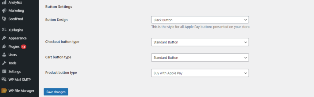 button customization