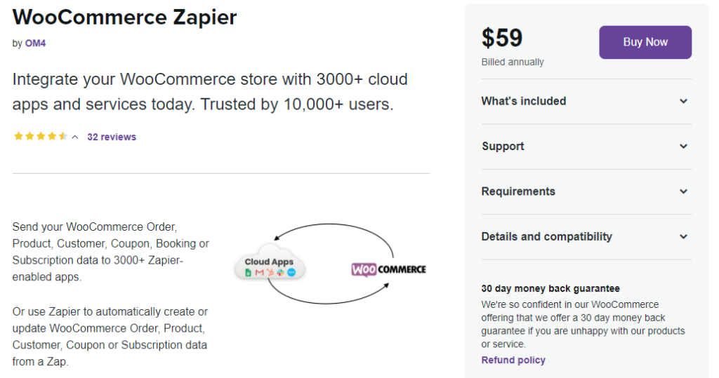 WooCommerce Zapier