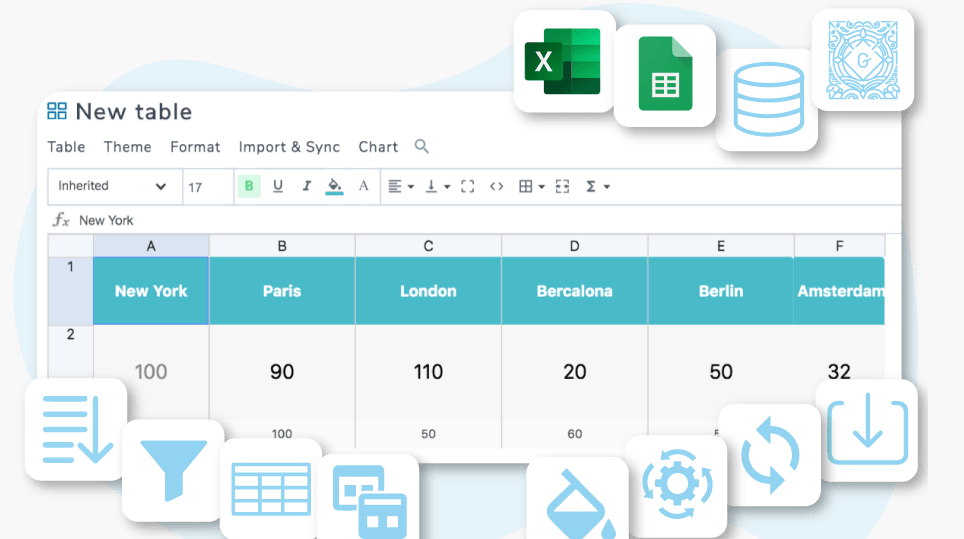 WP Table Manager
