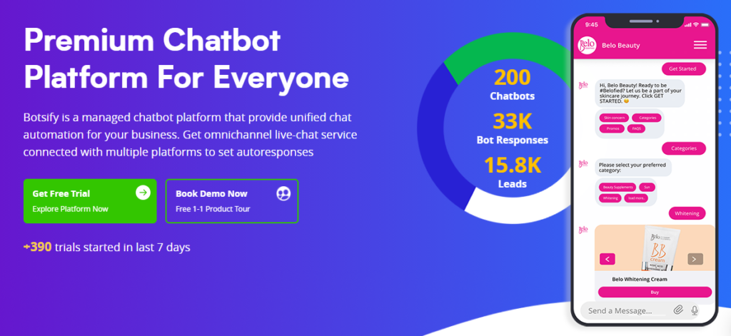 Botsify WooCommerce Chatbot