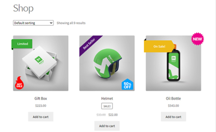 Custom Product Labels And Badges for WooCommerce