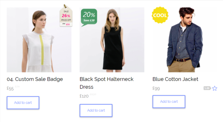 Improved Sale Badges for WooCommerce