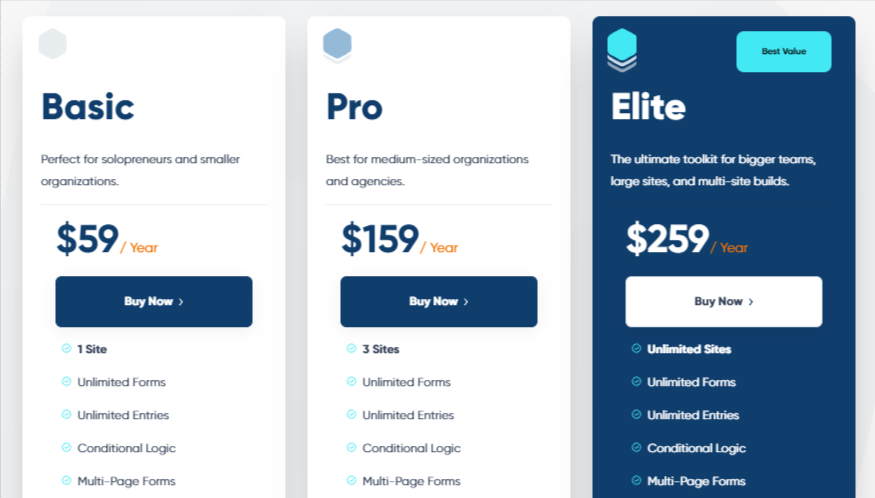 pricing plans