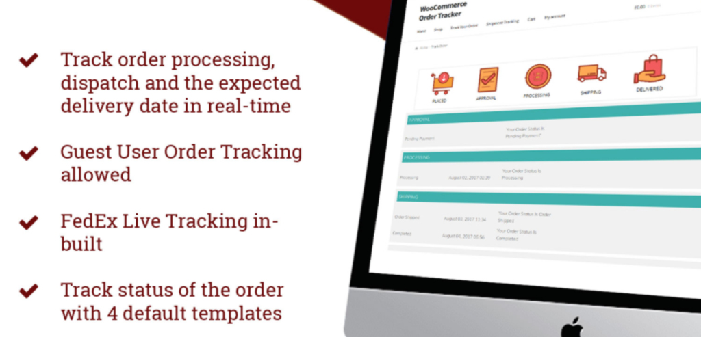 WooCommerce Order Tracker