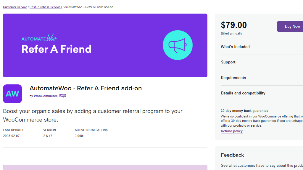 AutomateWoo Refer A Friend addon WooKeeper