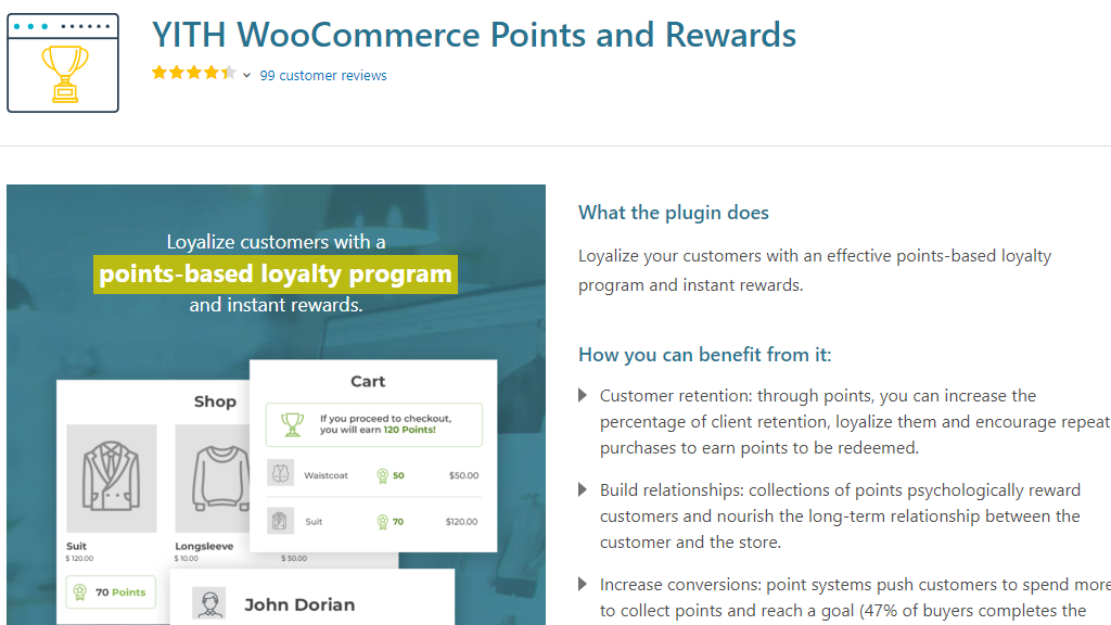 YITH WooCommerce Points and Rewards