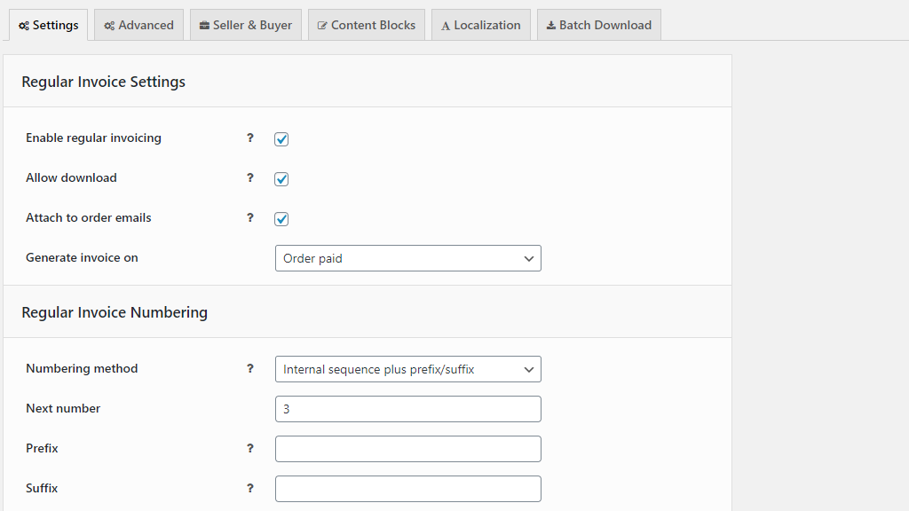 WooCommerce PDF Invoice