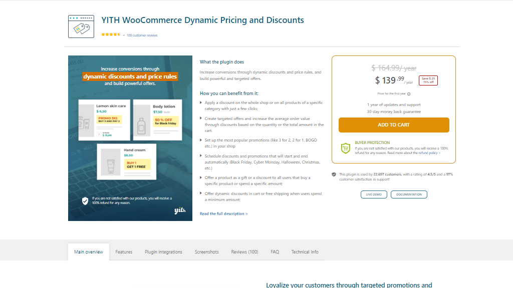 Yith WooCommerce Dynamic Pricing And Discounts