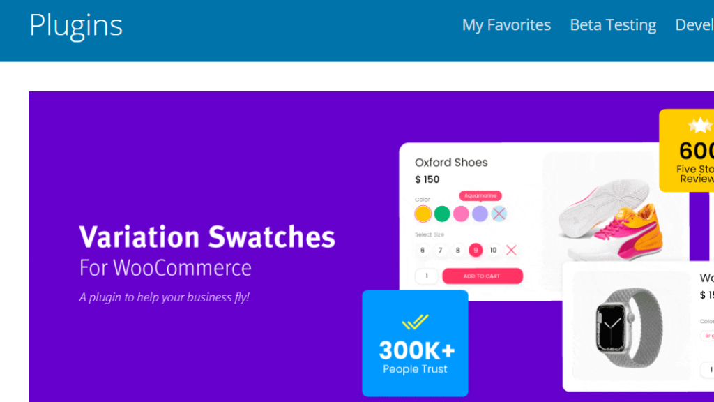 Variation Swatches for WooCommerce