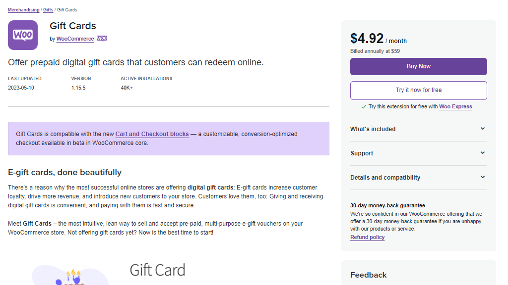 WooCommerce Gift Cards