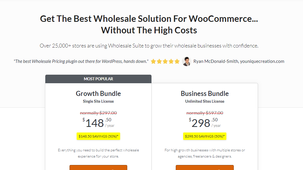 Wholesale Suite Plugin Bundle